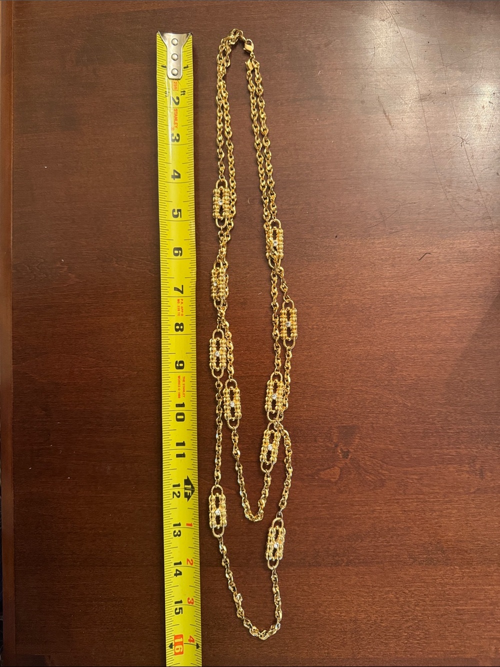 Camrose & Kross Gold-Jackie Kennedy Reproduction Necklace - Picture 4 of 5